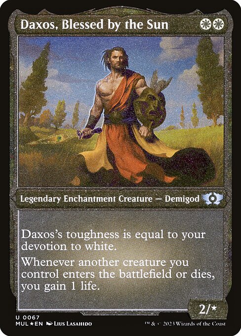 MUL: Daxos, Blessed by the Sun (Foil Etched)
