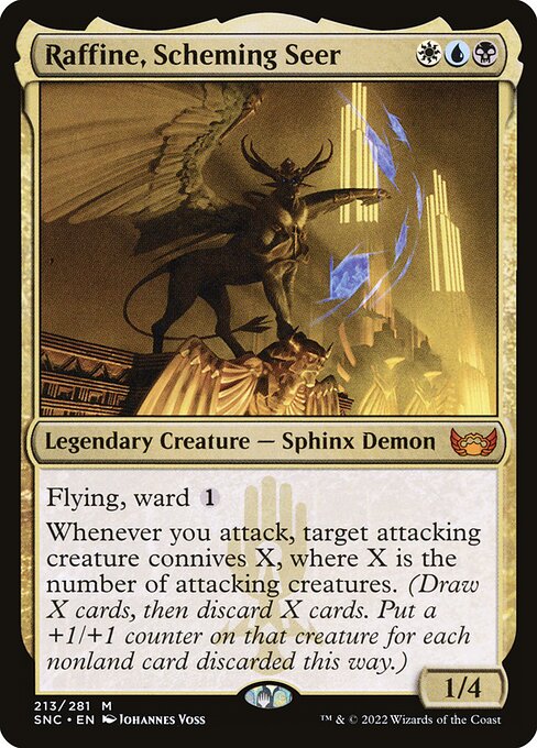 SNC: Raffine, Scheming Seer (Foil)