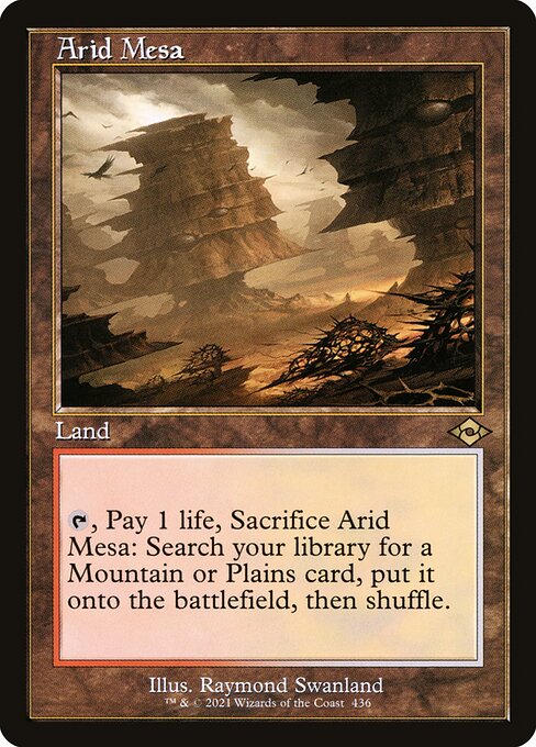 MH2: Arid Mesa (Retro Frame) (Foil)