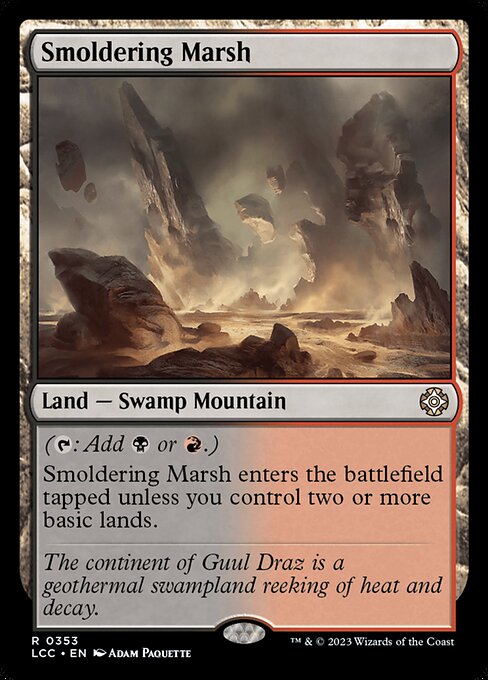LCC: Smoldering Marsh
