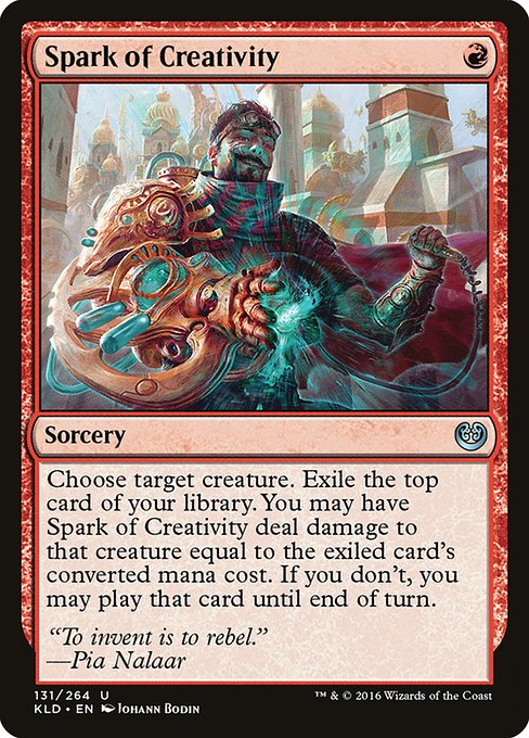 KLD: Spark of Creativity