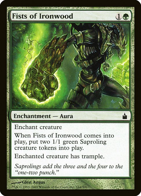 RAV: Fists of Ironwood (Foil)