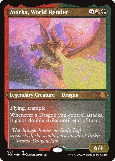 SCD: Atarka, World Render (Foil Etched)