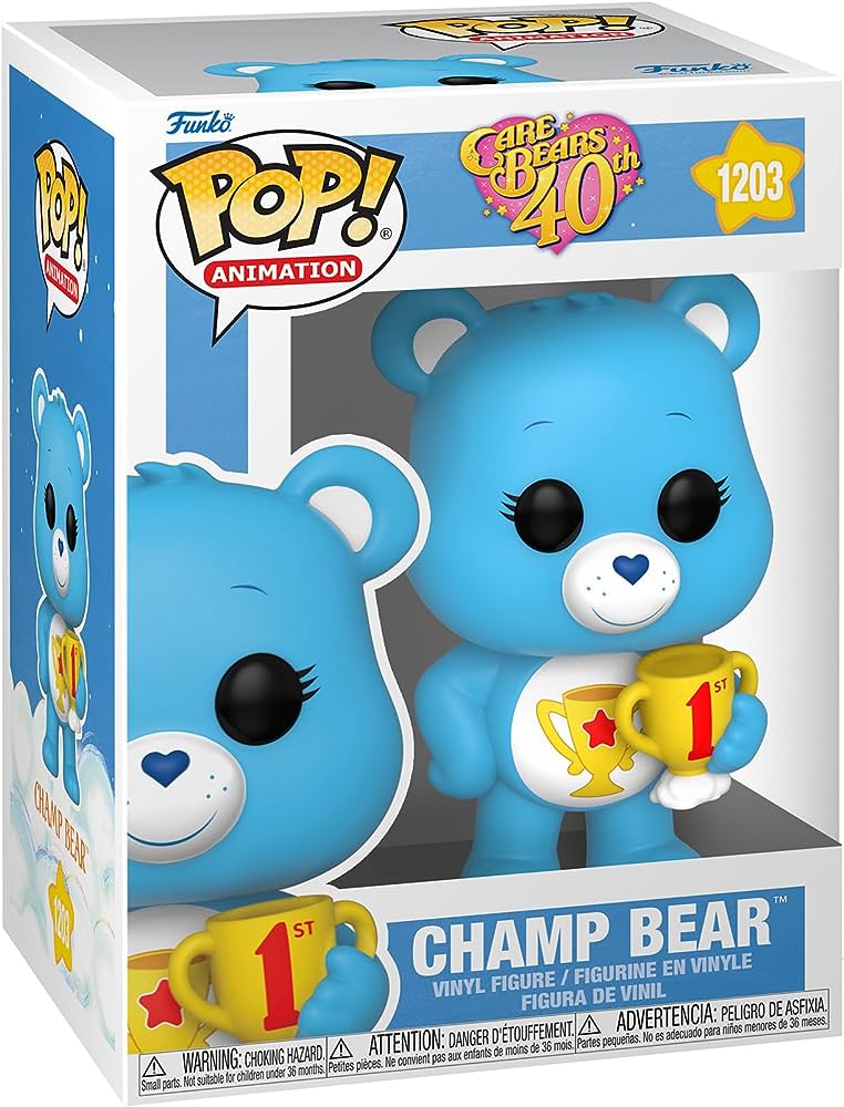 Care Bears 40th: Champ Bear Pop! Vinyl Figure (1203)