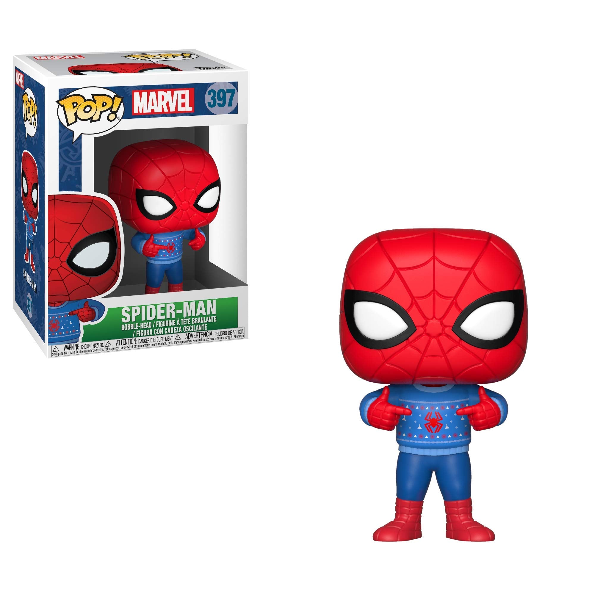 Marvel: Spider-Man Ugly Sweater Pop! Vinyl Figure (397)