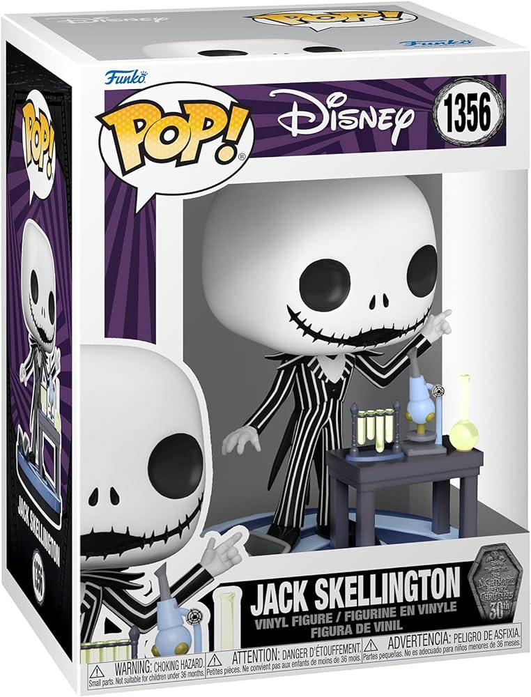 Disney: Nightmare Before Christmas (30th Anniversary) - Jack Skellington Pop! Vinyl Figure (1356)