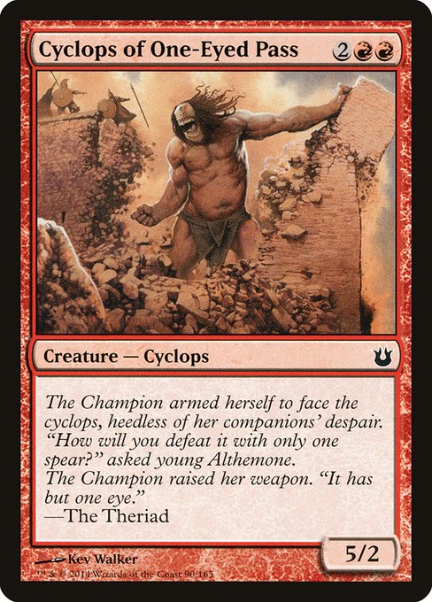 BNG: Cyclops of One-Eyed Pass (Foil)