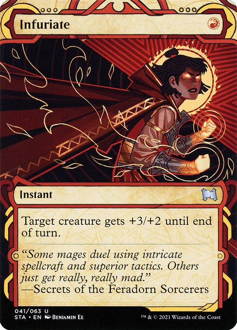STA: Infuriate (Foil Etched)