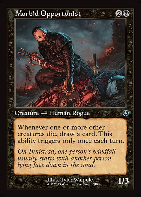 INR: Morbid Opportunist (Retro Frame) (Foil)