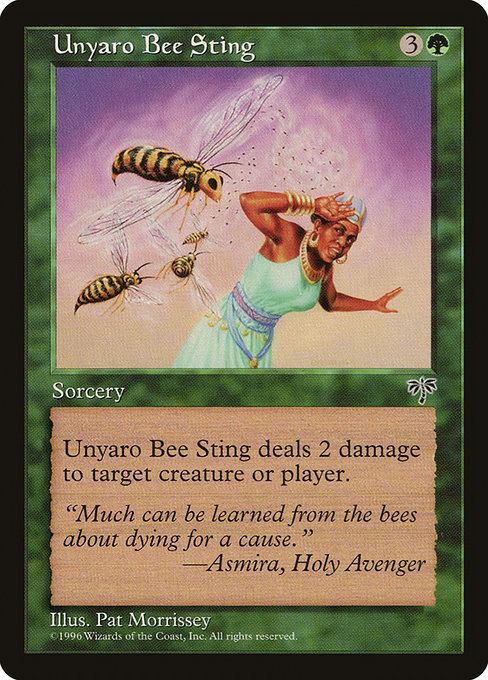 MIR: Unyaro Bee Sting