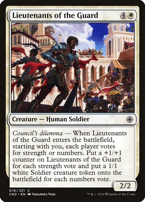 CN2: Lieutenants of the Guard (Foil)