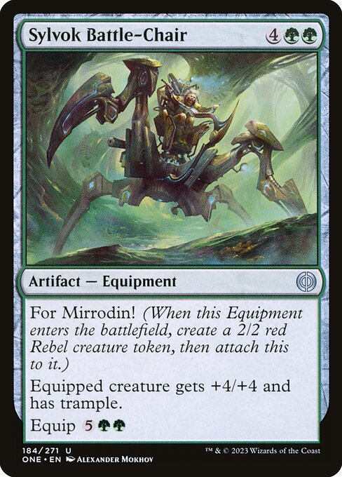 ONE: Sylvok Battle-Chair (Foil)