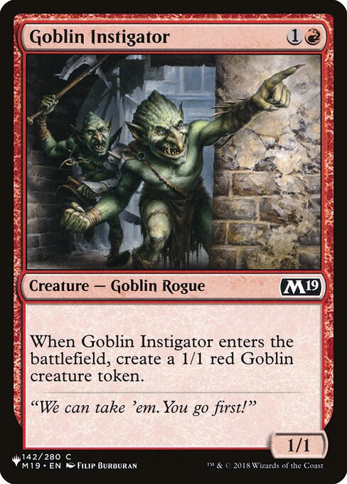 PLST: Goblin Instigator