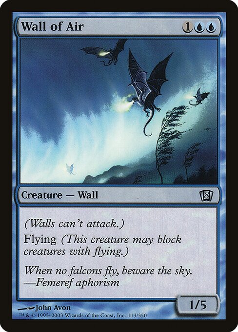 8ED: Wall of Air (Foil)