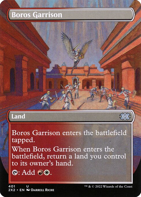 2X2: Boros Garrison (Borderless) (Foil)