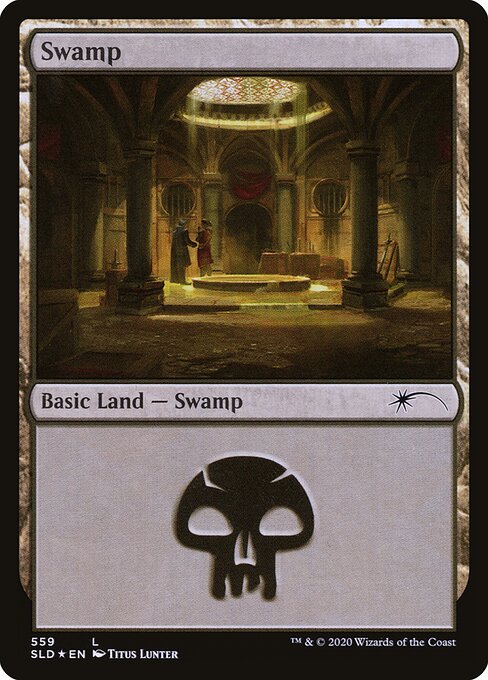 SLD: Swamp (559) (Foil)