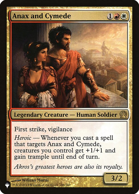 PLST: Anax and Cymede