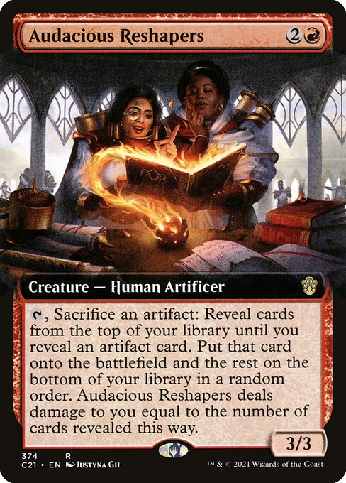 C21: Audacious Reshapers (Extended Art)