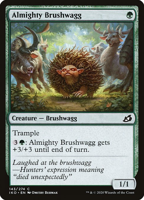 IKO: Almighty Brushwagg (Foil)