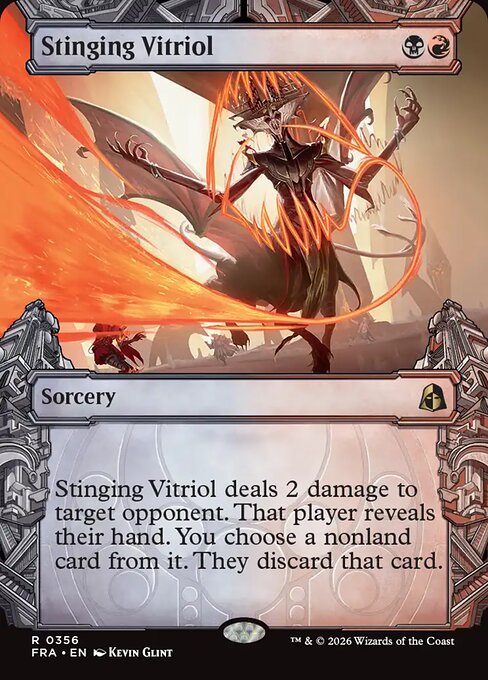 FRA: Stinging Vitriol (Showcase) (Foil)