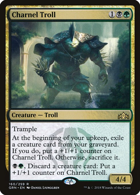GRN: Charnel Troll (Foil)