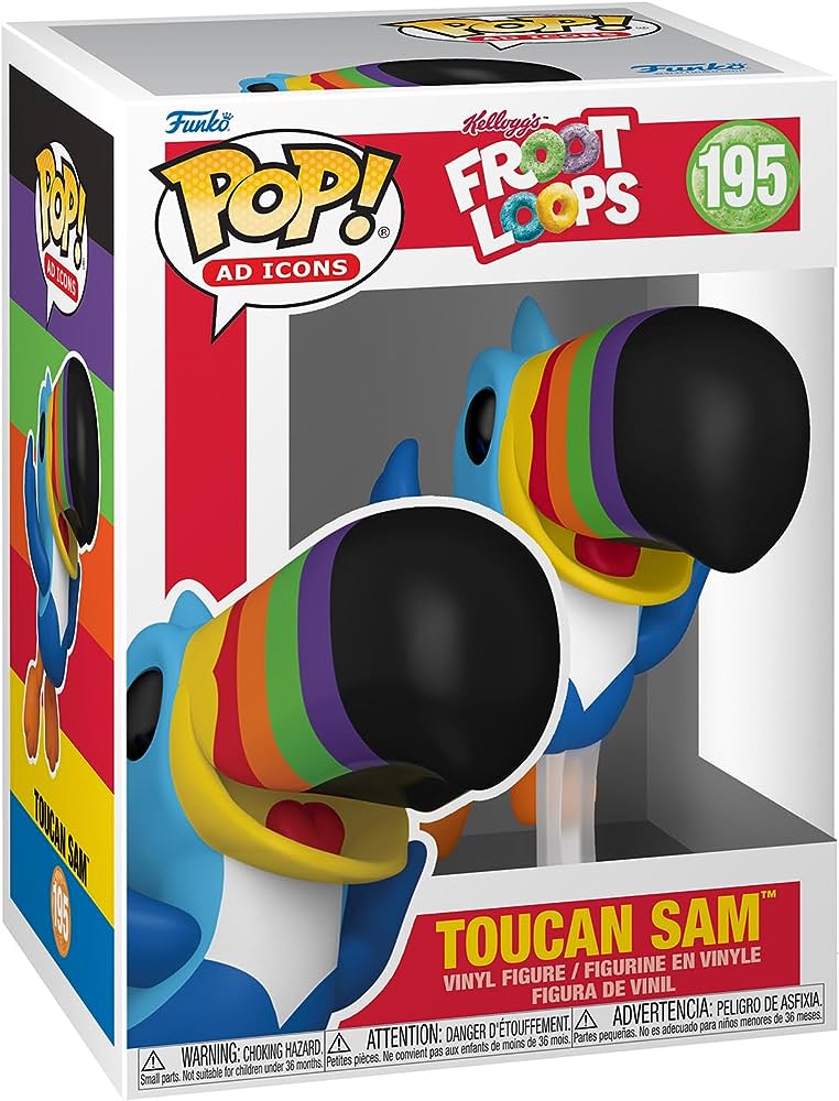 Ad Icons: Kellogg's Froot Loops - Toucan Sam Pop! Vinyl Figure (195)