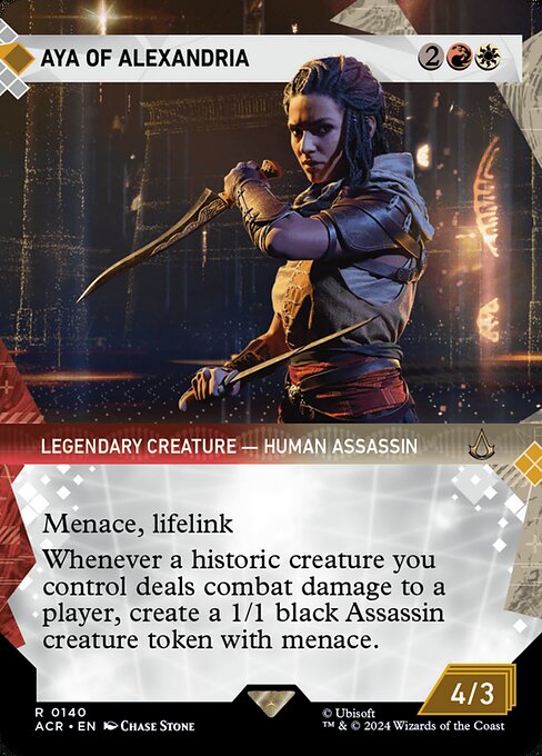 ACR: Aya of Alexandria (Showcase) (Foil)
