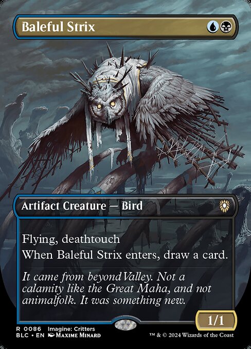 BLC: Baleful Strix (Borderless)