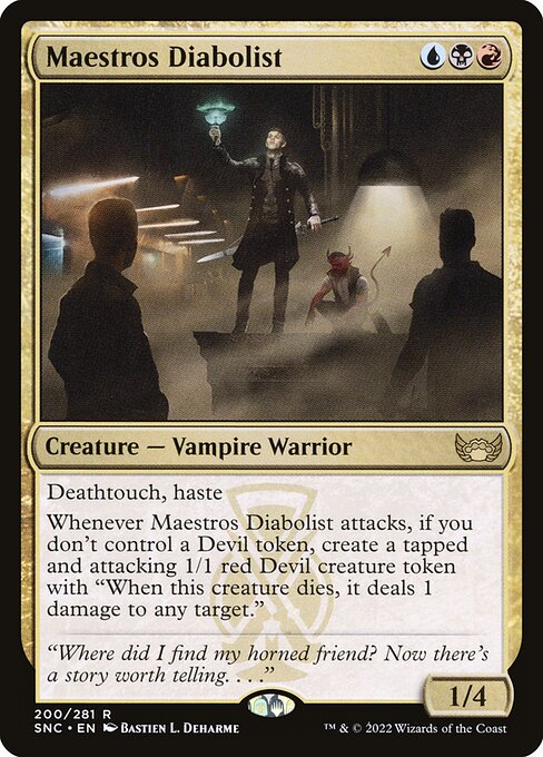 SNC: Maestros Diabolist (Foil)