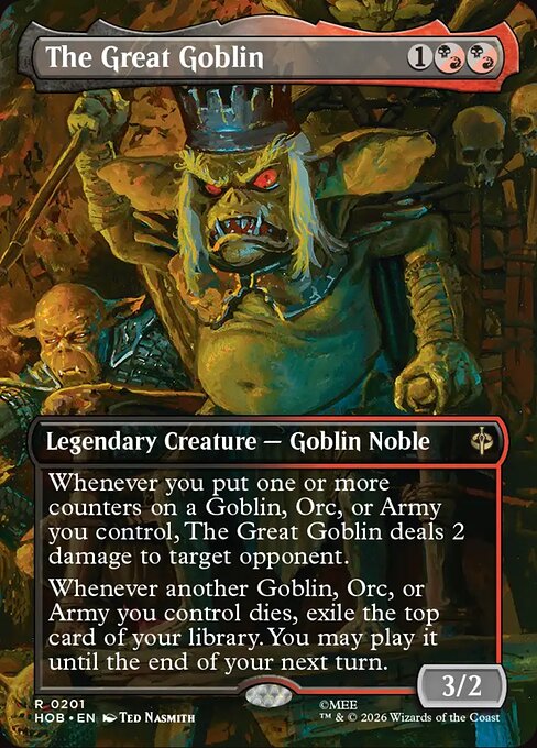 HOB: The Great Goblin (Borderless) (Foil)