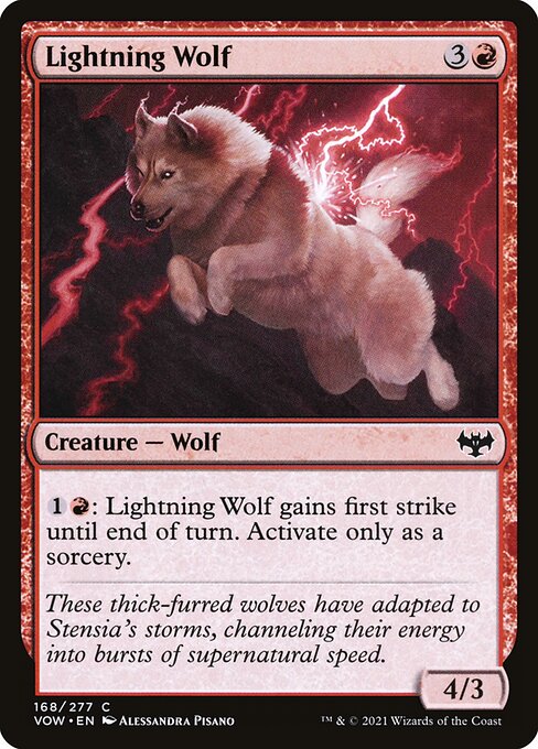 VOW: Lightning Wolf (Foil)