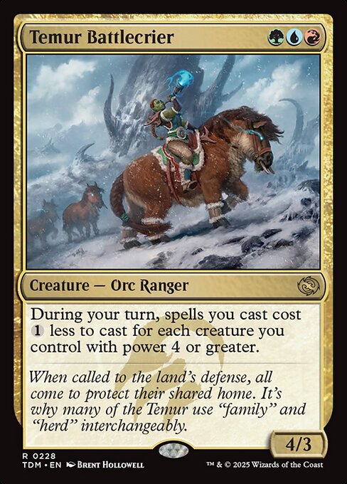 TDM: Temur Battlecrier