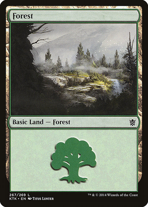 KTK: Forest (267) (Foil)