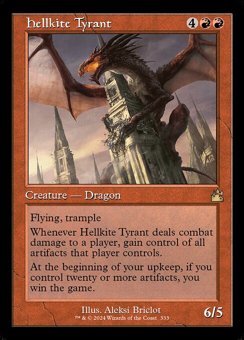 RVR: Hellkite Tyrant (Retro Frame) (Foil)