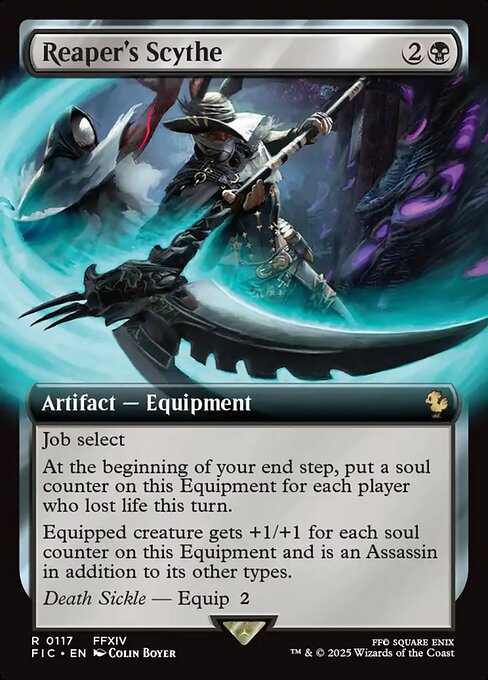 FIC: Reaper's Scythe (Extended Art) (Foil)