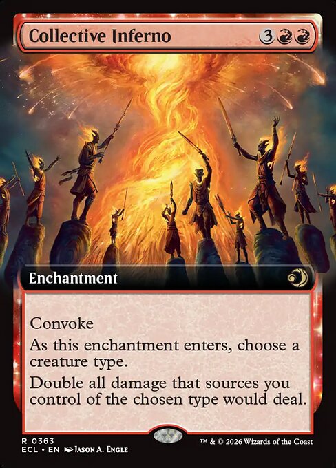 ECL: Collective Inferno (Extended Art) (Foil)