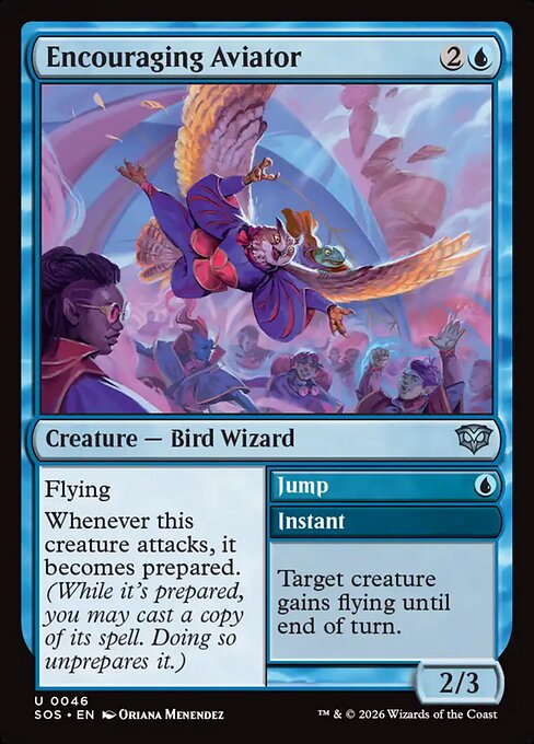 SOS: Encouraging Aviator (Foil)