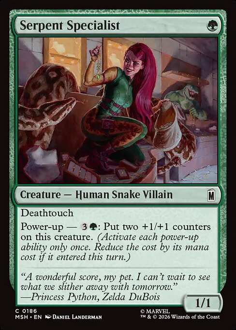 MSH: Serpent Specialist