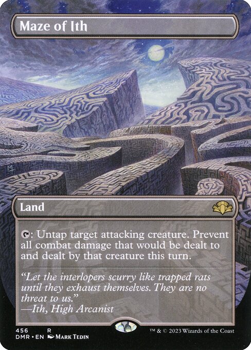 DMR: Maze of Ith (Borderless) (Foil)