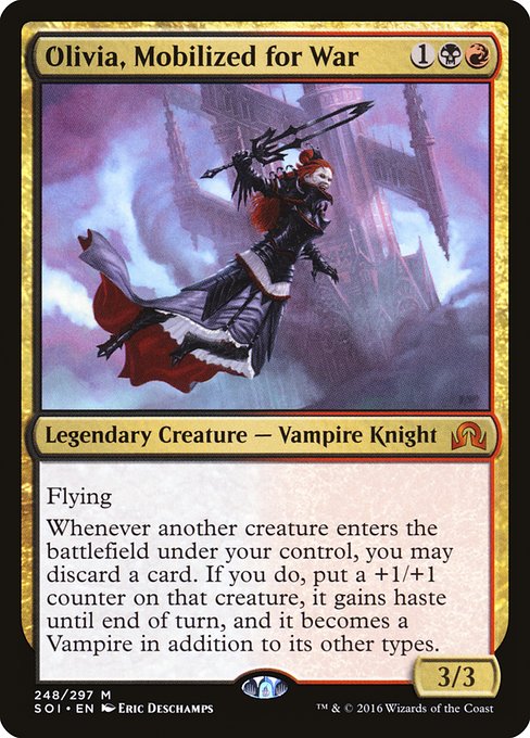 SOI: Olivia, Mobilized for War (Foil)