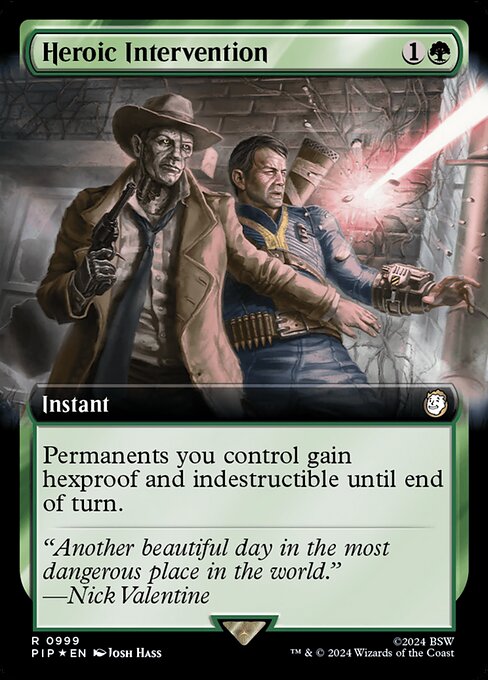 PIP: Heroic Intervention (Extended Art) (Surge Foil)