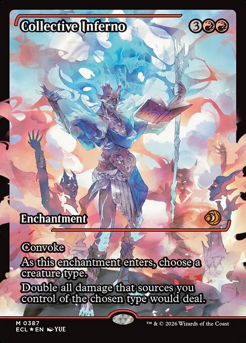 ECL: Collective Inferno (Showcase) (Foil)