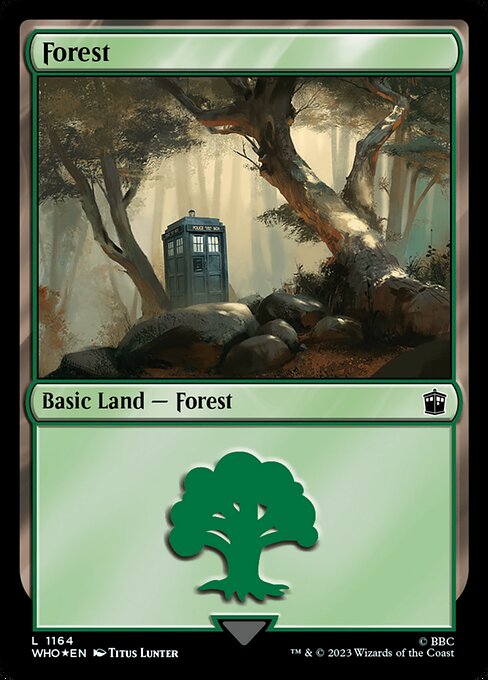 WHO: Forest (1164) (Surge Foil)