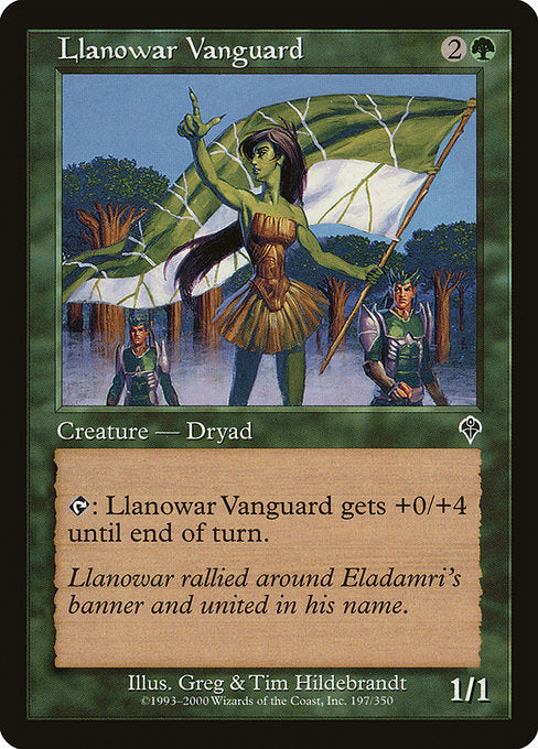 INV: Llanowar Vanguard (Foil)