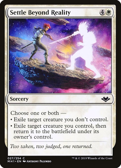 MH1: Settle Beyond Reality (Foil)