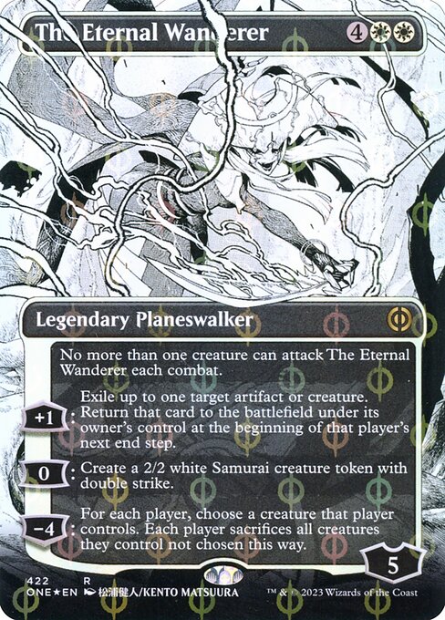 ONE: The Eternal Wanderer (Borderless) (Step-and-Compleat Foil)