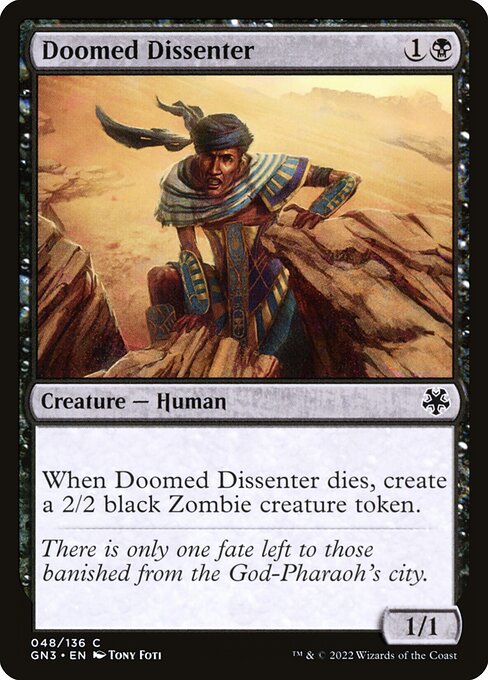 GN3: Doomed Dissenter