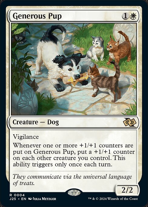 J25: Generous Pup (Foil)