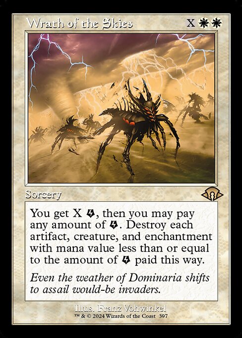 MH3: Wrath of the Skies (Retro Frame) (Foil)