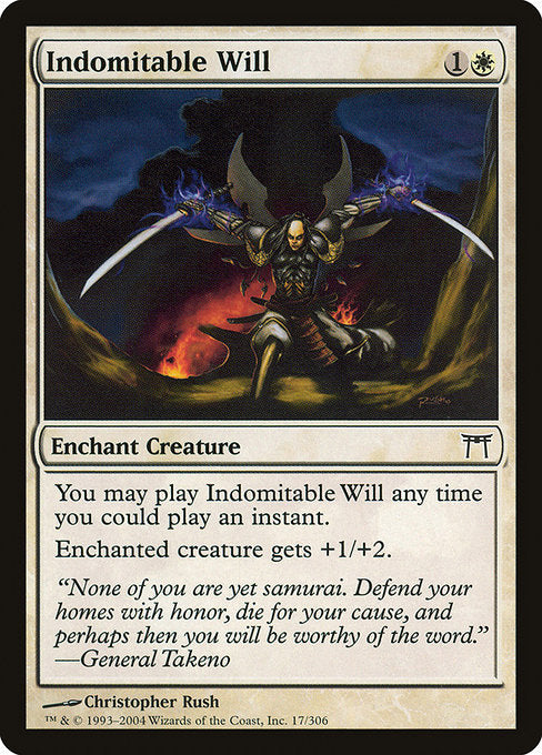 CHK: Indomitable Will (Foil)